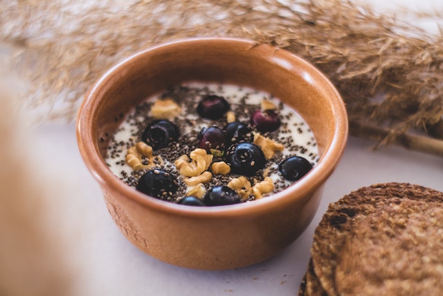 oat chia pudding