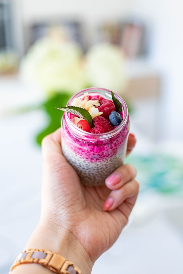 healthy chia pudding