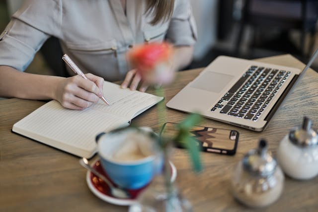busy woman